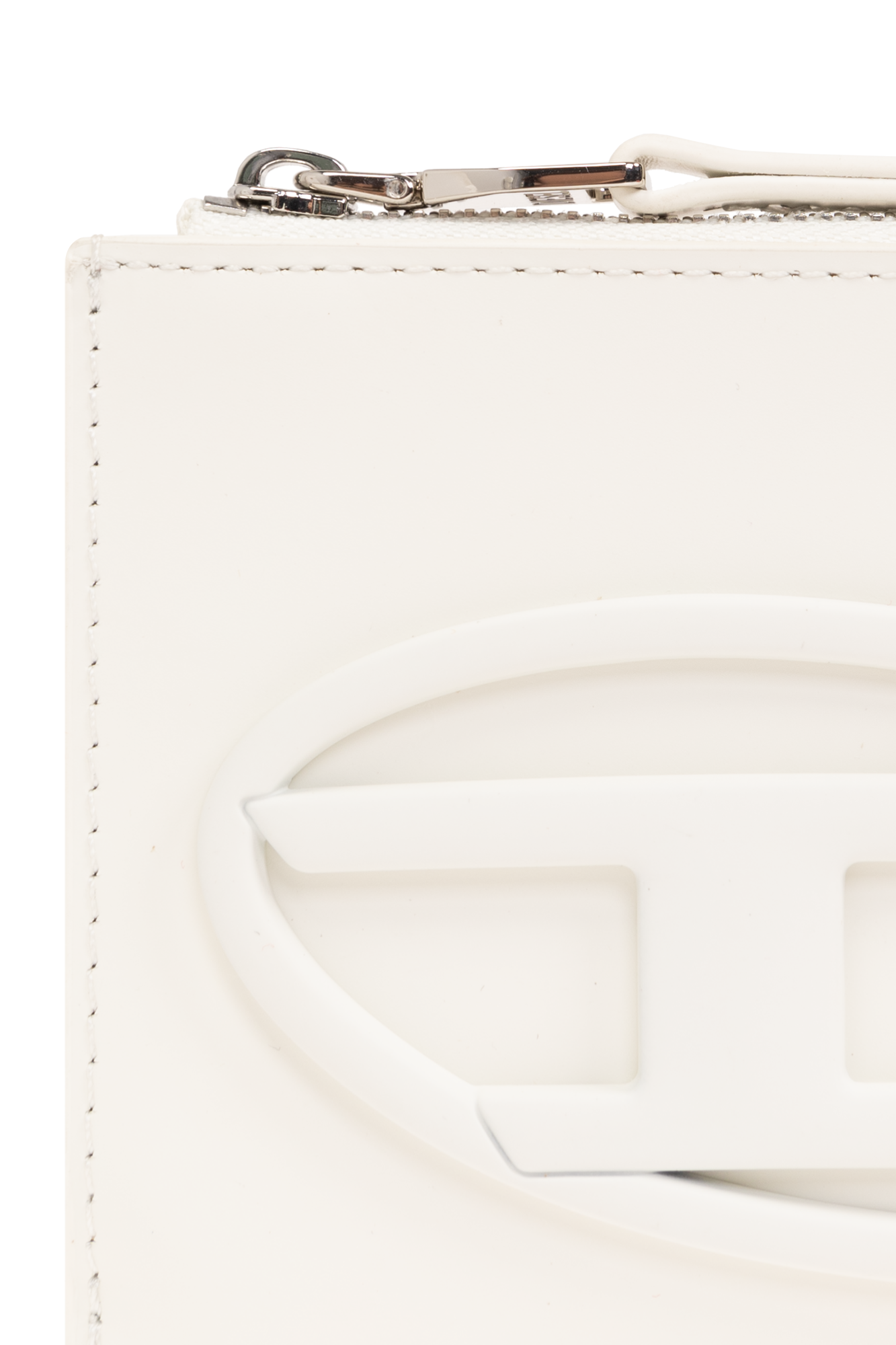 White '1DR' leather wallet Diesel - SchaferandweinerShops Japan